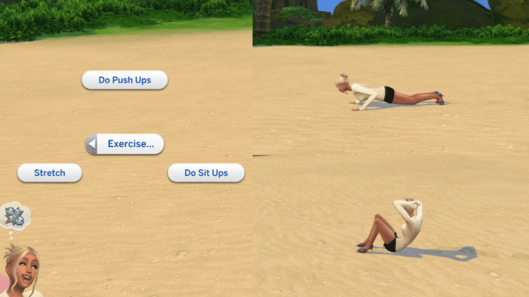 Simms Exercise How to Gain The Fitness Skill in The Sims 4 - Simming Simplified
