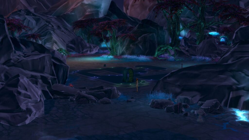 A screenshot from the sims 4 showing Planet Sixam