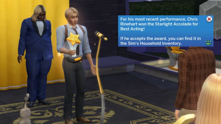 How to Receive an Award in The Sims 4