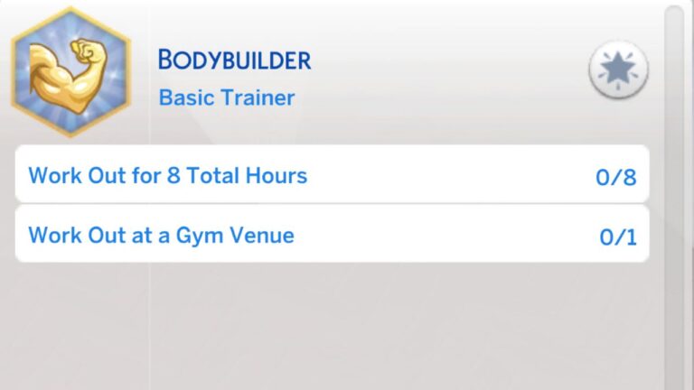 The Sims 4 Bodybuilder Aspiration Guide