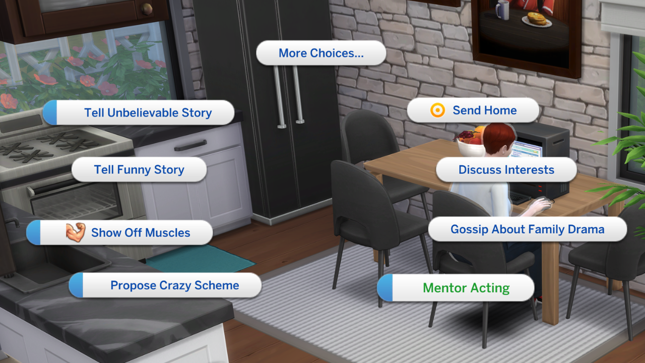 level up acting skill sims 4