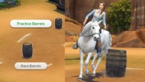 Sims 4 Barrel Racing Mod How to Gain The Horse Riding Skill in The Sims 4 - Simming Simplified