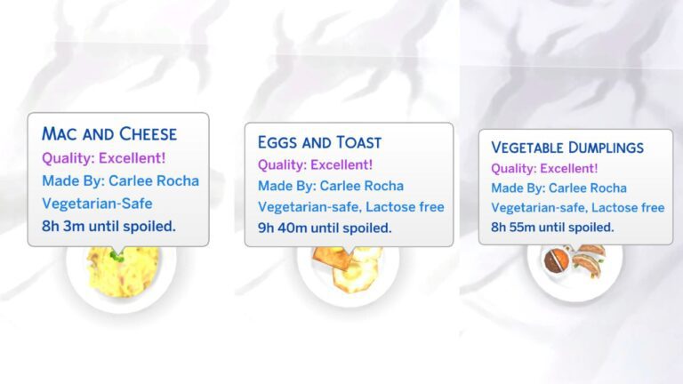 How to Cook Excellent Meals in The Sims 4