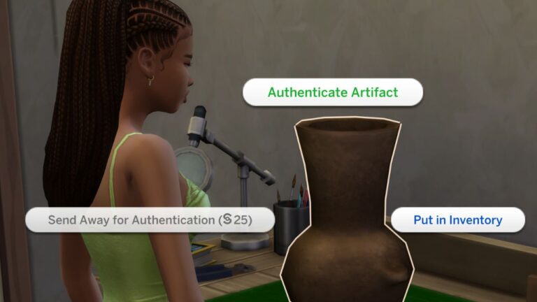 How to Authenticate Artifacts in The Sims 4