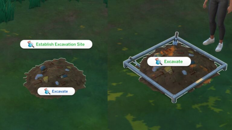 How to Establish Excavation Sites in The Sims 4