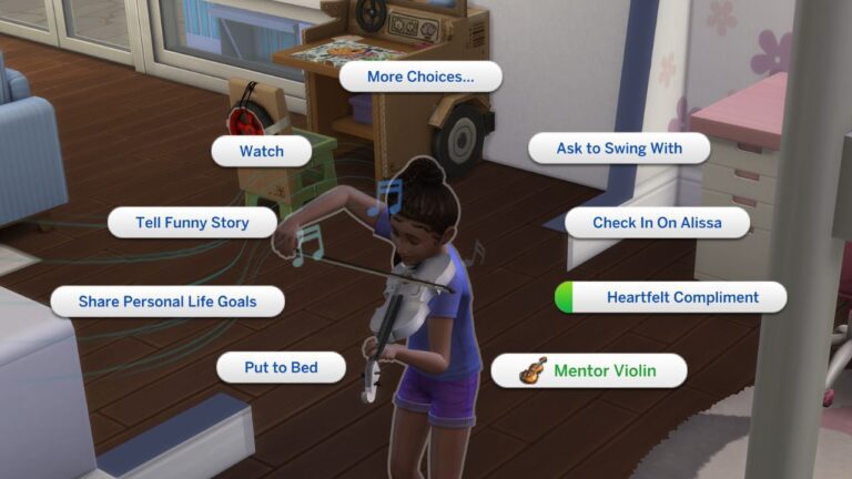 How to Mentor Your Child in The Sims 4