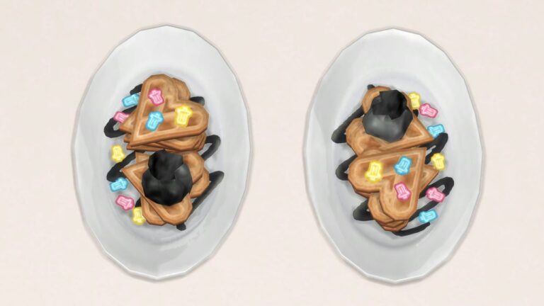 How to Make Pleasantly-Unpleasant Waffles in The Sims 4