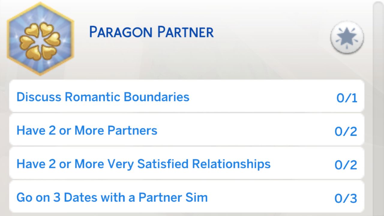 The Sims 4 Paragon Partner Aspiration - Simming Simplified