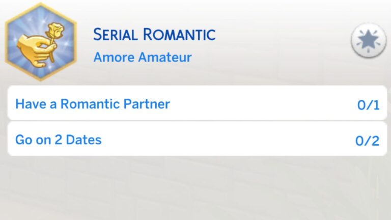 A screenshot from The Sims 4 showing
