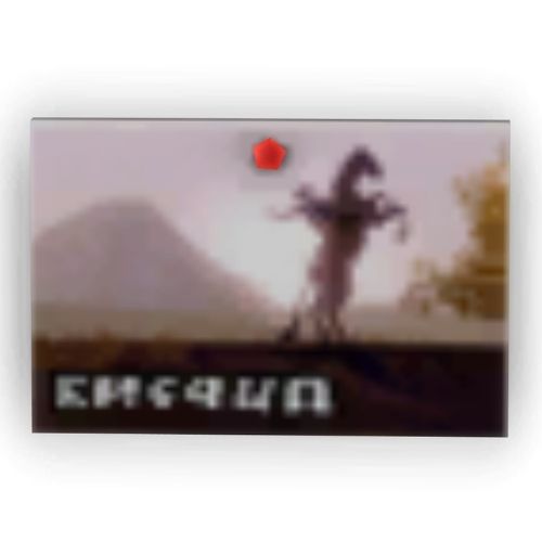 A screenshot from The Sims 4 showing a postcard from appaloosa plains