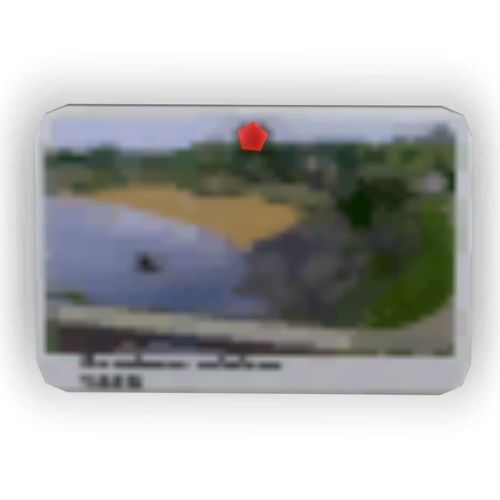 A screenshot from The Sims 4 showing a postcard from barnacle bay