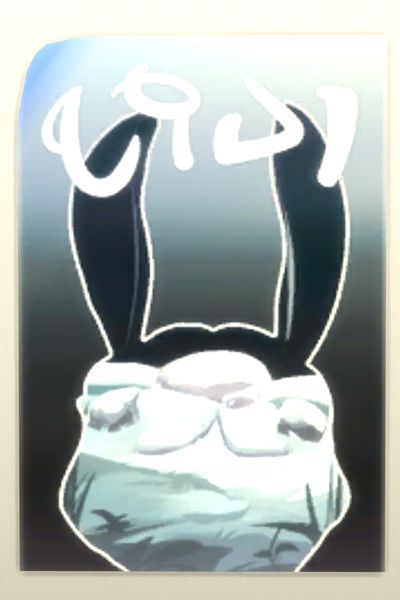 A screenshot from The Sims 4 showing the city poster named Electric Llama Land