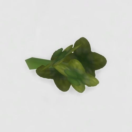 A screenshot from The Sims 4 showing a top down view of a basil