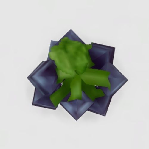 A screenshot from The Sims 4 showing a top down view of a blackberry