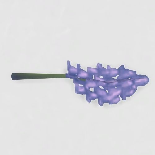 A screenshot from The Sims 4 showing a top down view of a bluebell