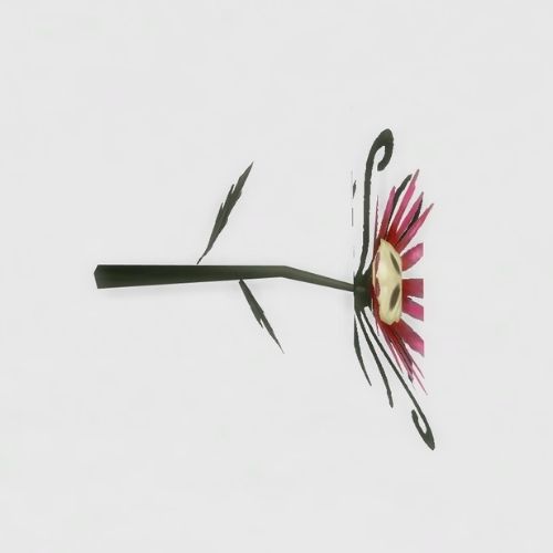 A screenshot from The Sims 4 showing a top down view of a death flower