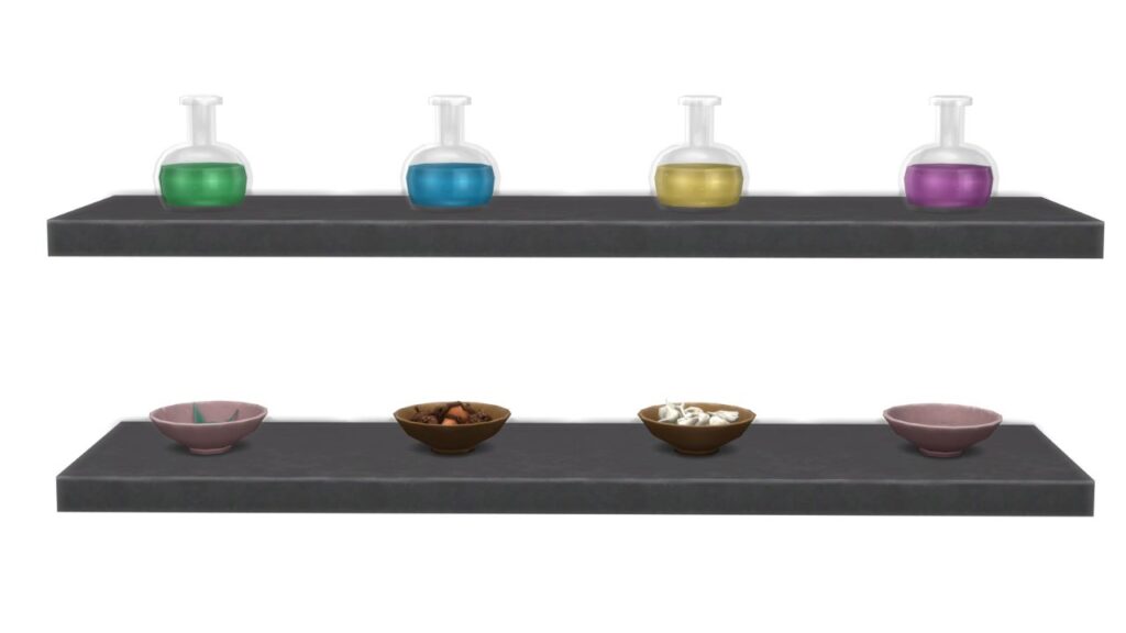 A screenshot from The Sims 4 showing the innisgreen ingredients collection