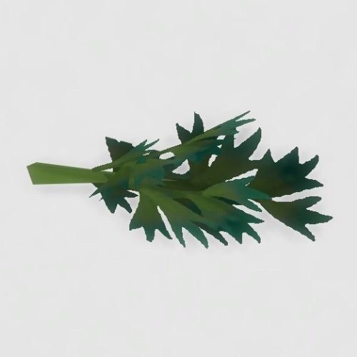 A screenshot from The Sims 4 showing a top down view of a parsley