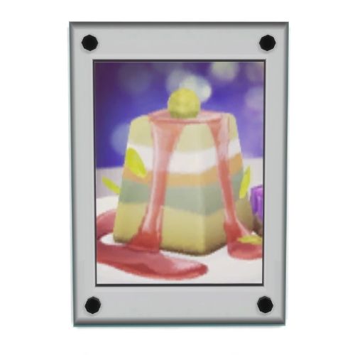 A screenshot from The Sims 4 showing the rustic pate drizzle in aged jus print