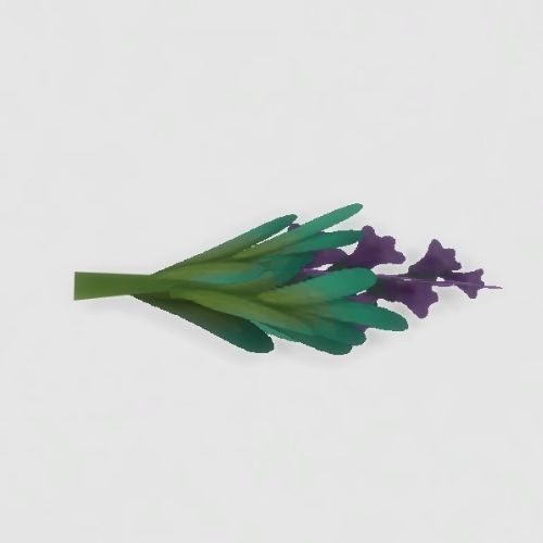 A screenshot from The Sims 4 showing a top down view of a sage plant