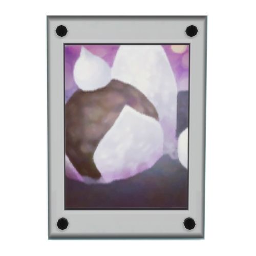 A screenshot from The Sims 4 showing the vanilla sea shells and chocolate caviar print