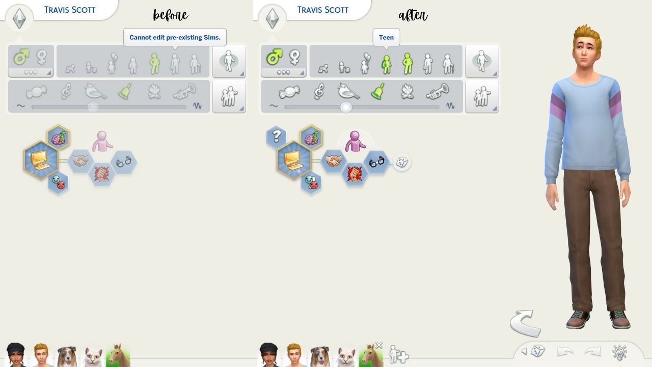 The Sims 4 CAS Cheat (Full Edit Mode) - Simming Simplified