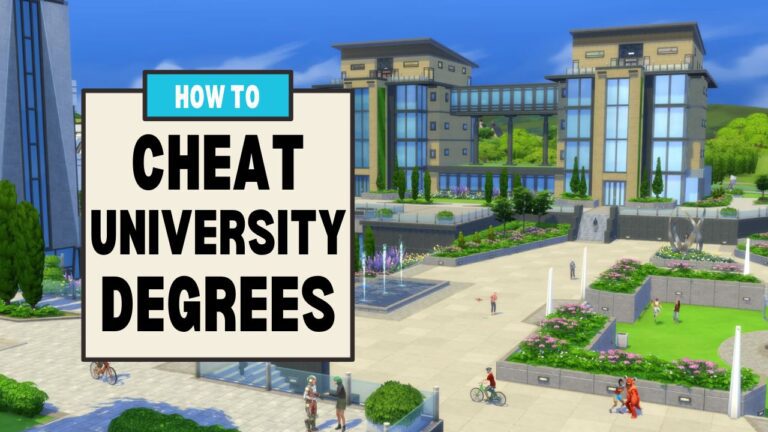 This image has boxes on the left with text that says "how to cheat University degrees" and on the right is the Foxbury Institute